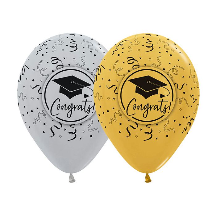Palloncino Congrats Grad 12"pz.12 main product photo