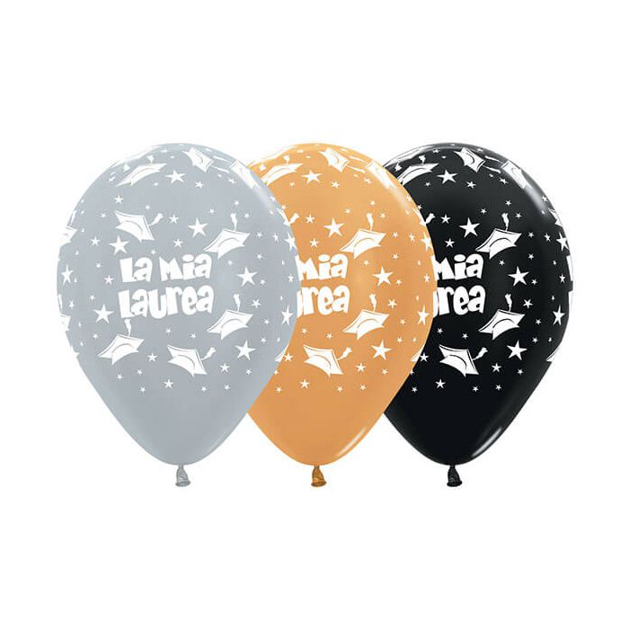 Palloncino la mia laurea (12") pz.50 main product photo