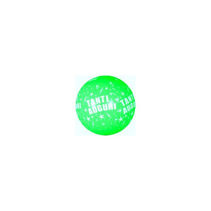 Palloncino Tanti Auguri 36" Pz.5 Colore Standard Verde 030 Stampa Bianca Cm.90 main product photo