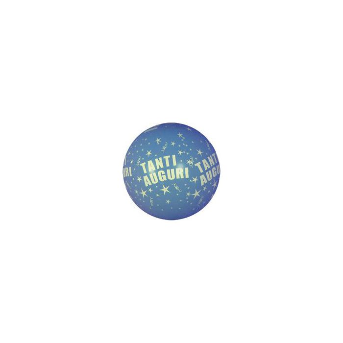 Palloncino Tanti Auguri 36" Pz.5 Colore Standard Blu 040 Stampa Bianca Cm.90 main product photo