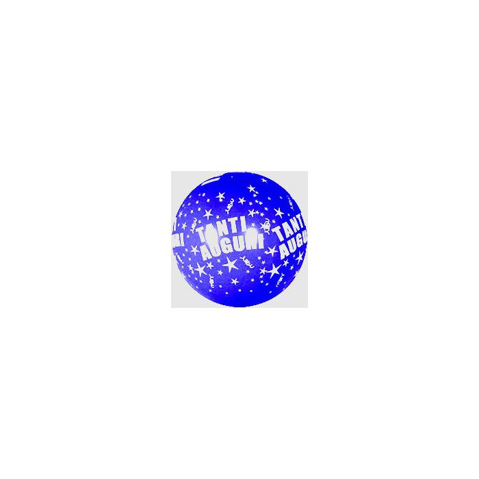 Palloncino Tanti Auguri 36" Pz.5 Colore Standard Blu 041 Stampa Bianca Cm.90 main product photo