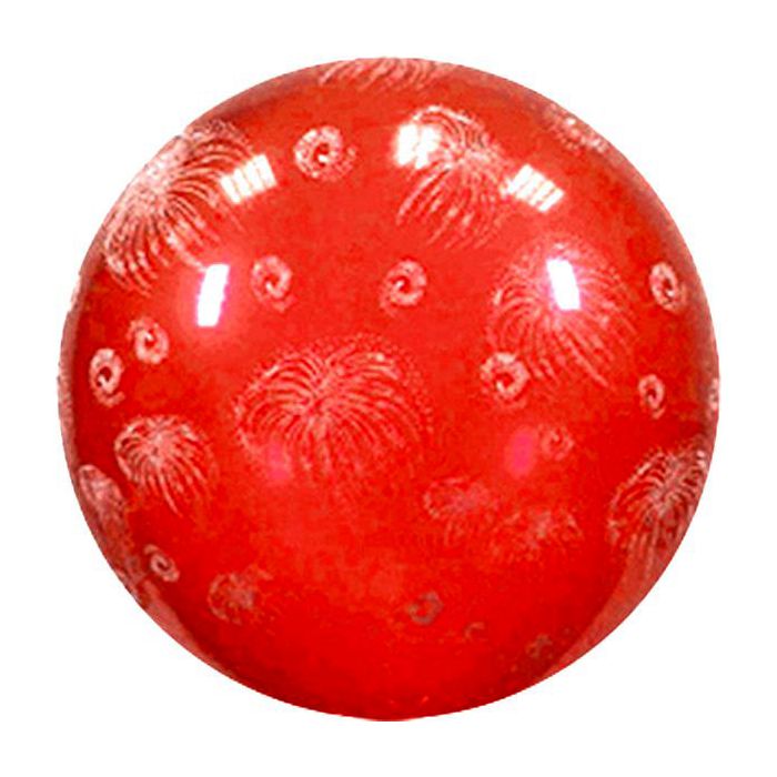 Palloncino Fuochi Artificio 36" Pz.5 Colore Crystal Rosso 315 Stampa Bianca Cm.90 main product photo