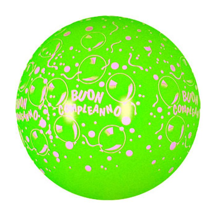 Palloncino Buon Compleanno (36") Pz.5 Colore Standard Verde Lime 031 Stampa Bianca Cm.90 main product photo