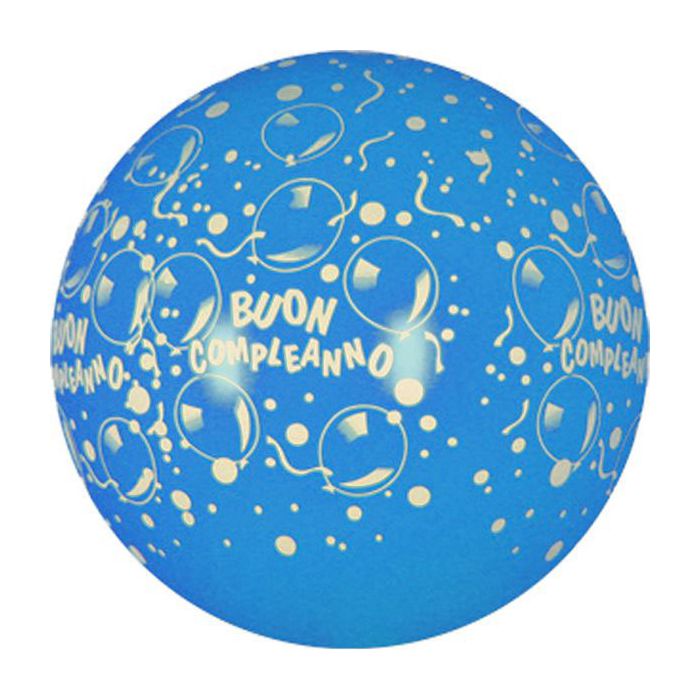Palloncino Buon Compleanno (36") Pz.5 Colore Standard Blu 040 Stampa Bianca Cm.90 main product photo