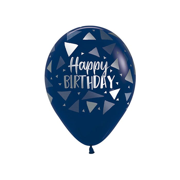 Palloncino H.b. Triangles(044) 12" Pz.12 main product photo