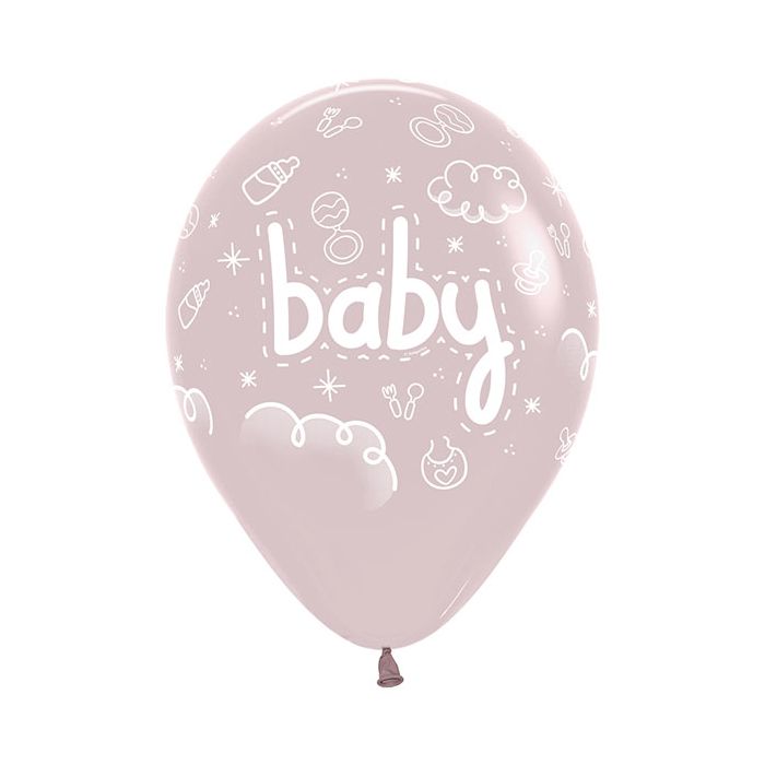 Palloncino Baby Dusk Rose (110) 12"pz.50 main product photo