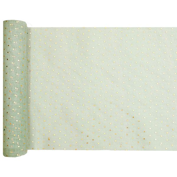 HMQIANG Runner da tavola con paillettes nere, 30,5 x 182,9 cm
