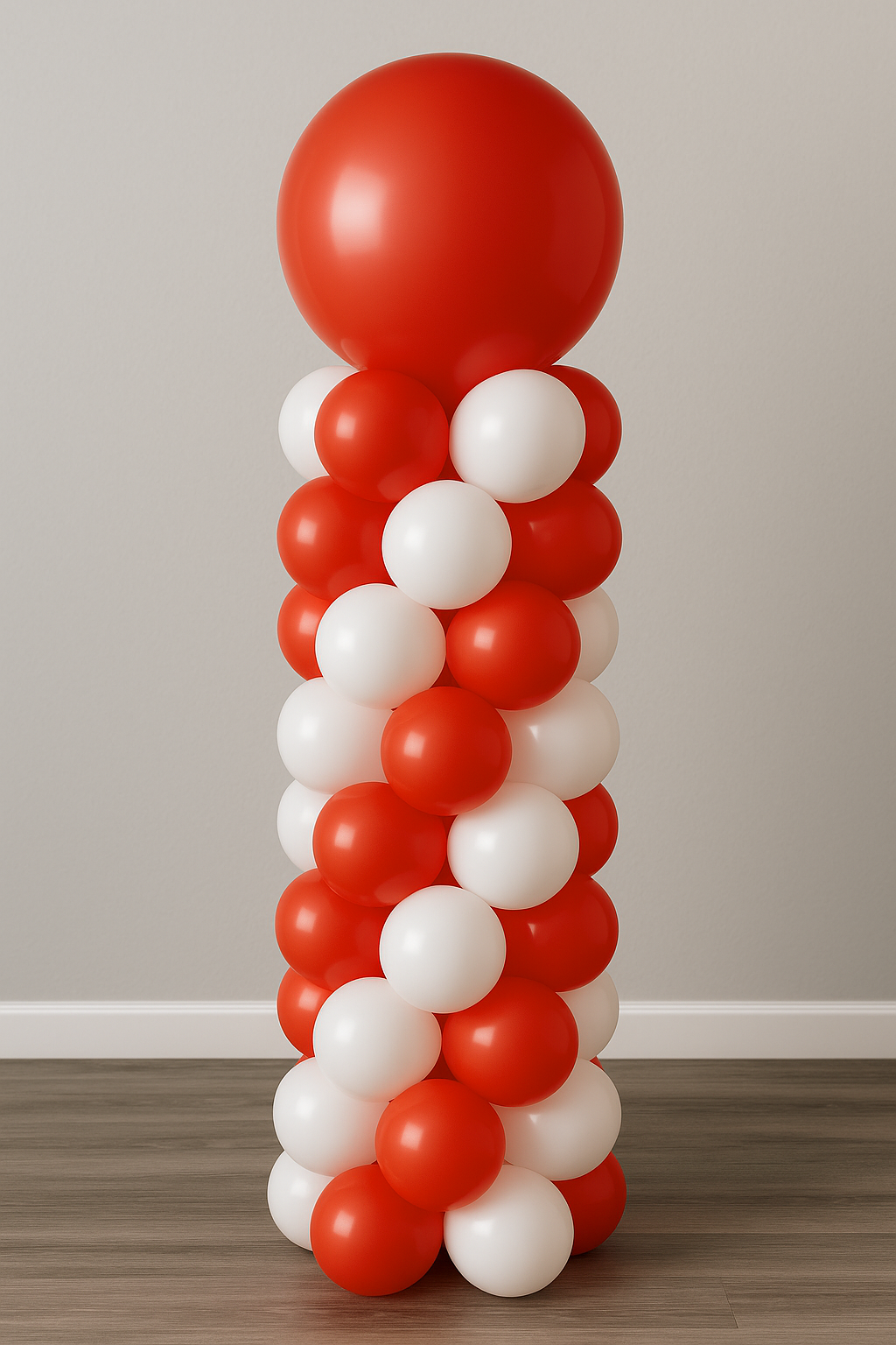 Come realizzare un arco di palloncini professionale a spirale con tecnica cluster