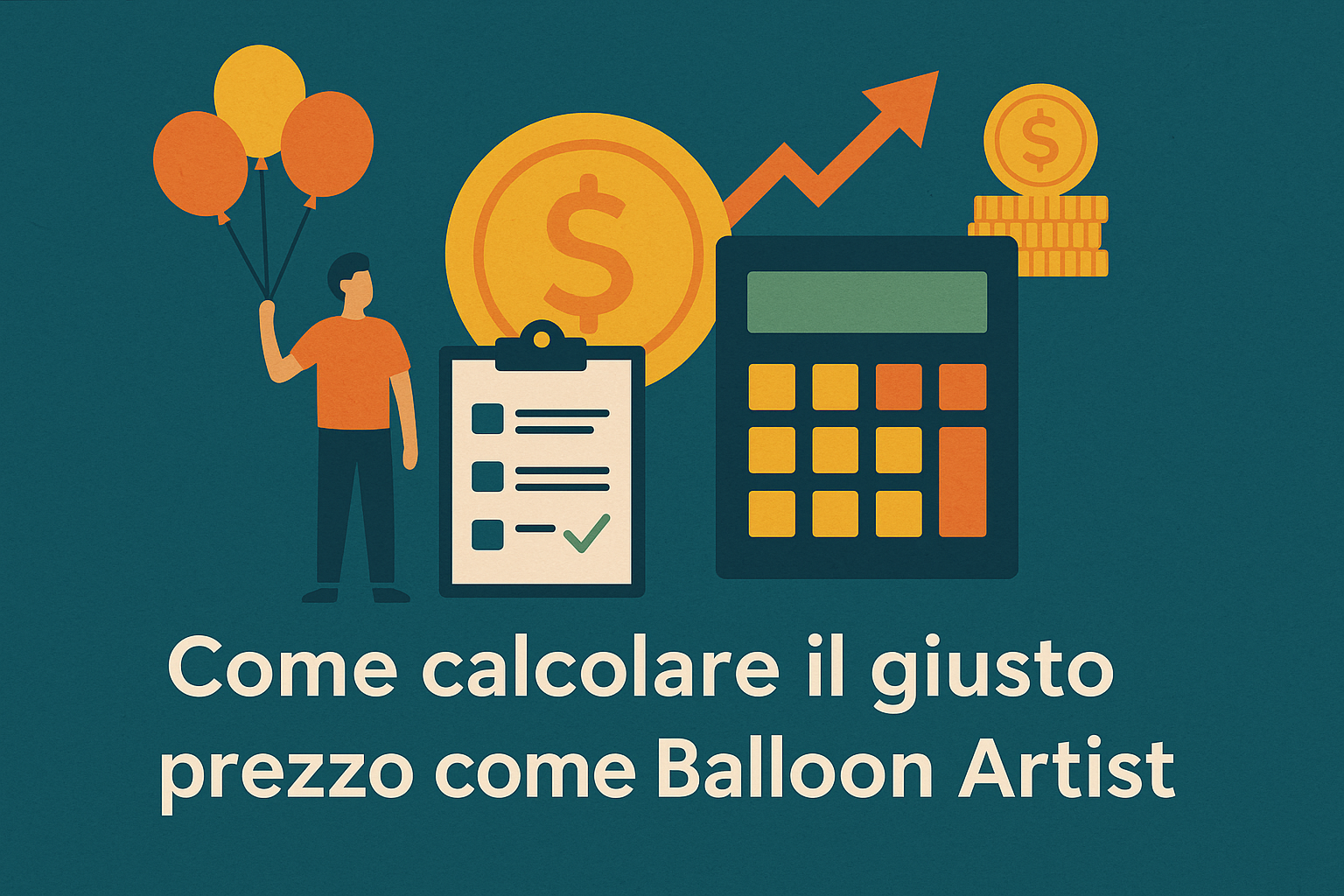 Come calcolare il prezzo di una decorazione: guida consapevole per Balloon Artist