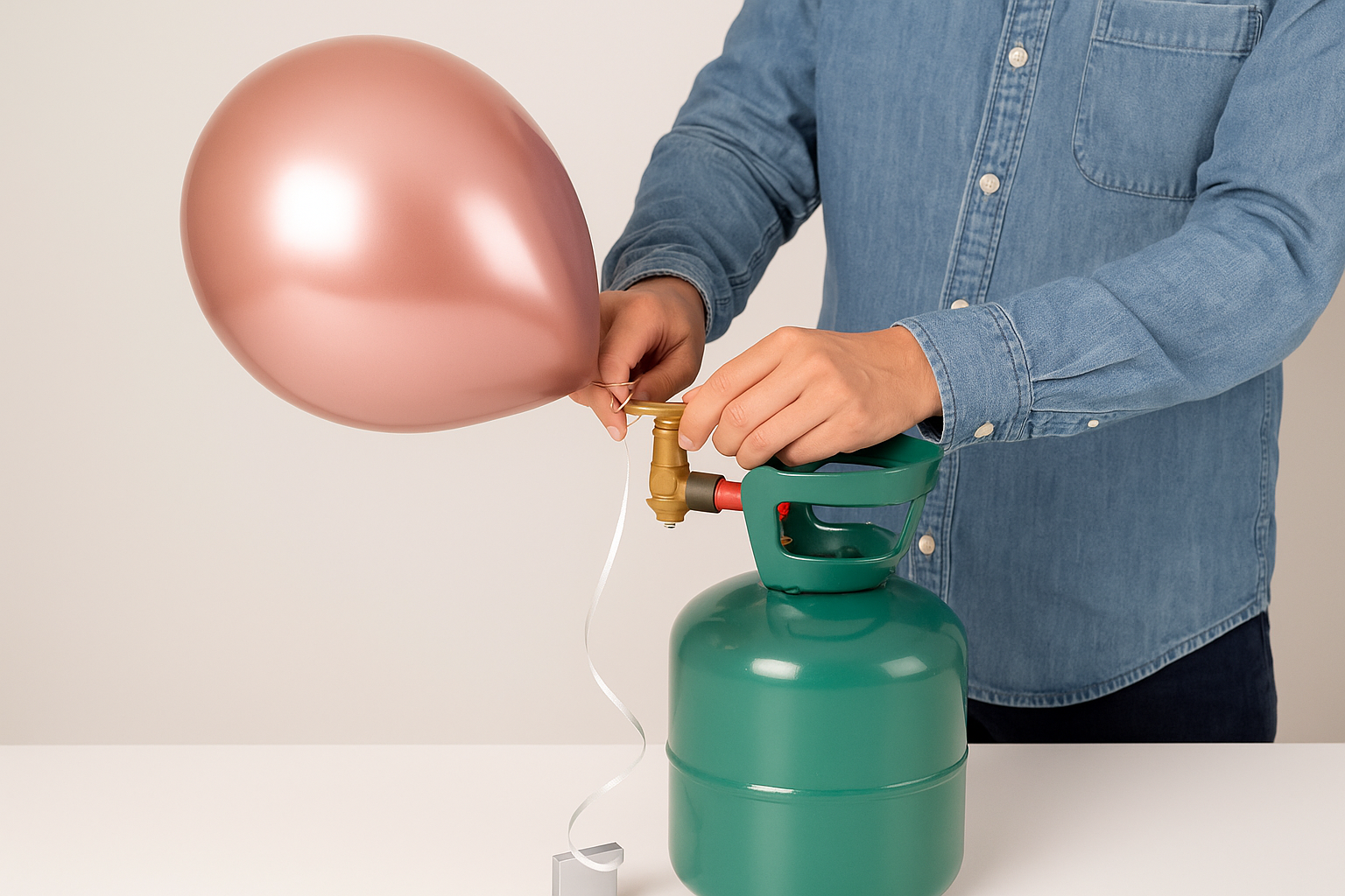 Gonfiaggio ad elio: come gonfiare correttamente i palloncini