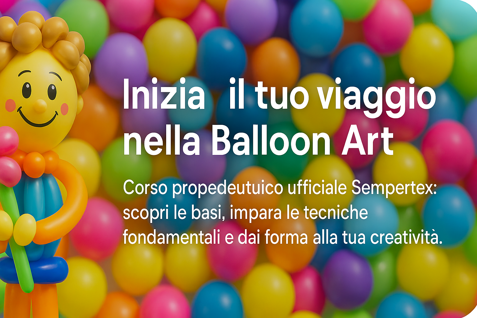 Corso Propedeutico Balloon Art