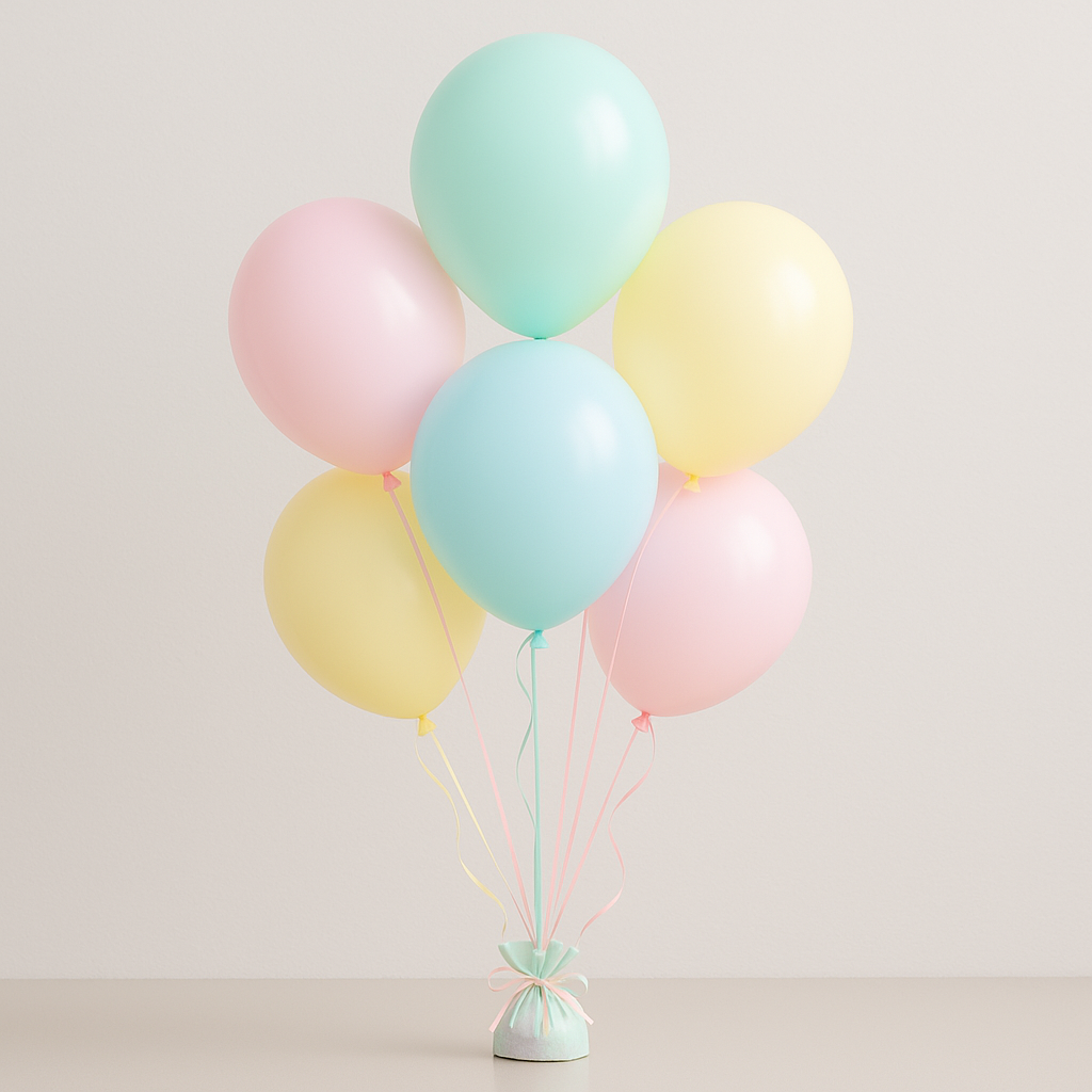 Come realizzare un bouquet di palloncini con pesetto