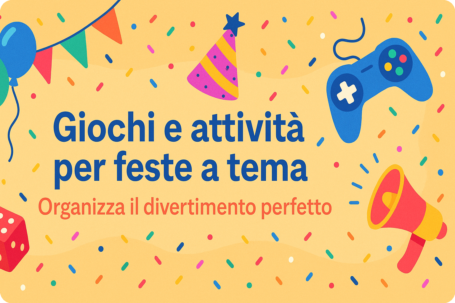 Come scegliere attività e giochi coerenti con il tema della tua festa