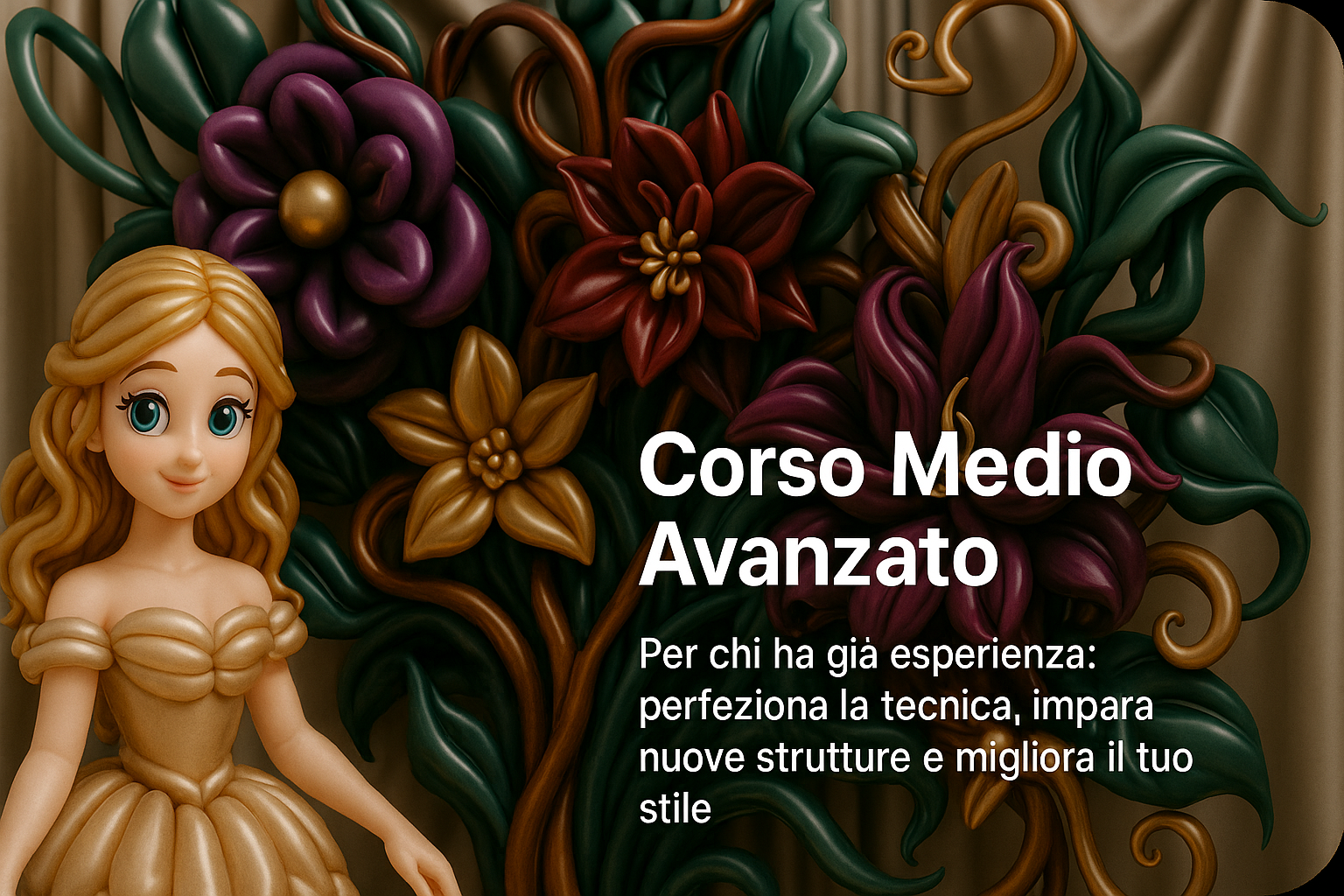 Corso Medio-Avanzato Balloon Art