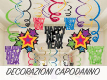 Addobbi e decorazioni di Capodanno