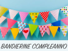 Bandierine compleanno