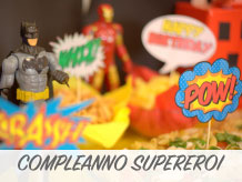 Compleanno a tema supereroi