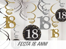 Addobbi festa di 18 anni